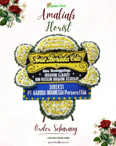 Papan Bunga Duka di Kebakalan